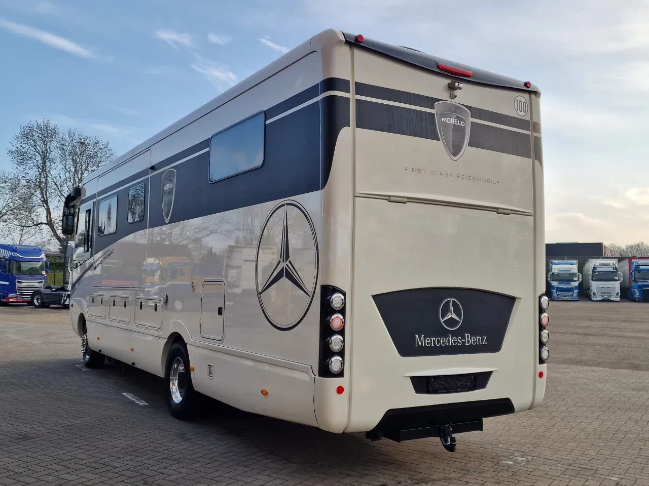 Mercedes-Benz 2018 - Morelo Palace Liner 97 GO Slide-Out 300pk Slide-Out + Smart Garage afbeelding 7