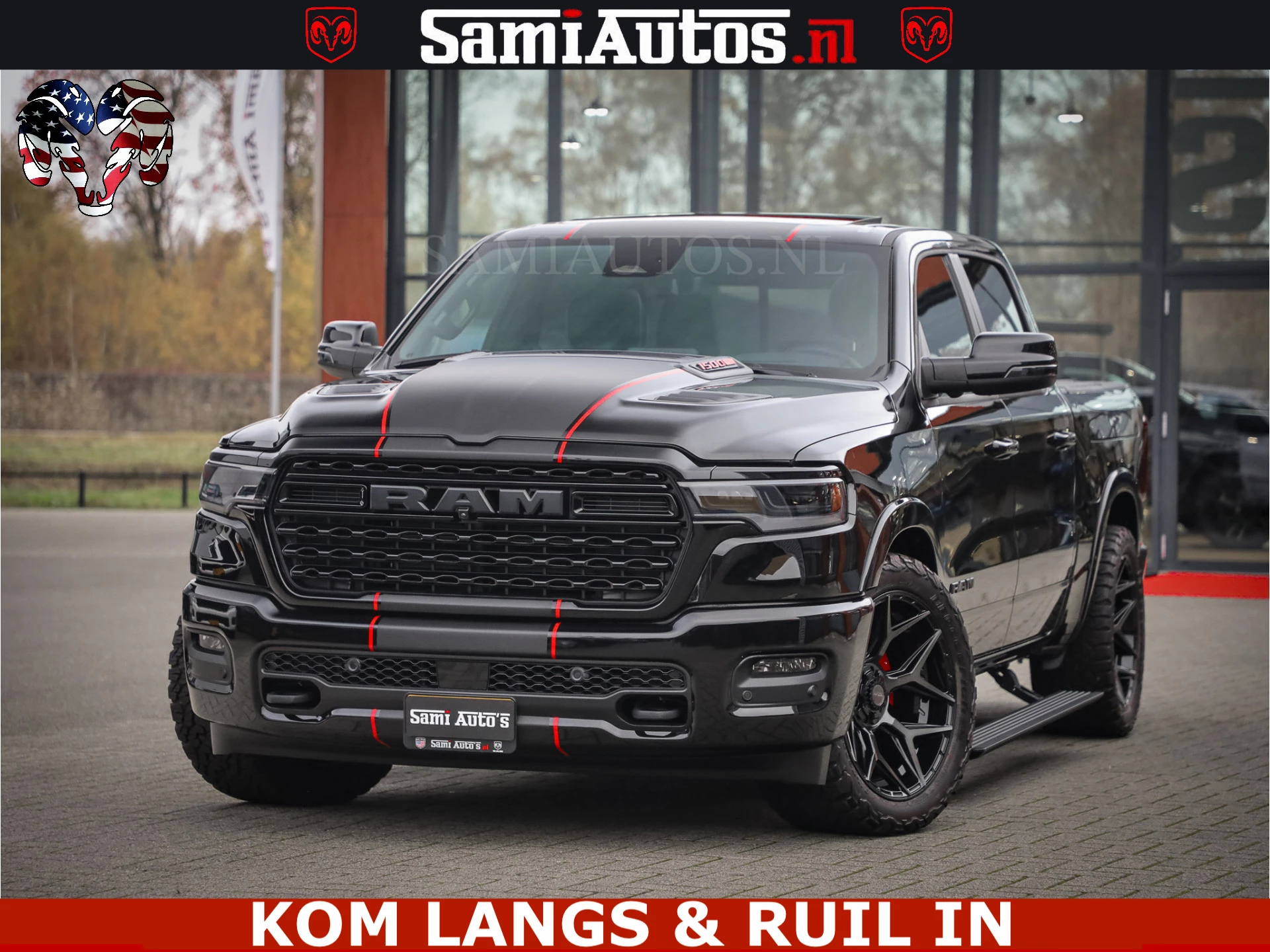 Dodge Ram 1500 2024 - Limited Night H.O 540HP 706Nm | Massage + Full Option | De Meest Luxe en Volle Pick-Up in zijn Klasse | Bild 59