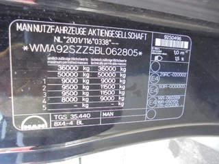 MAN TGS 2011 - 35.440 8X4 TRIPLE NL TRUCK imagen 31