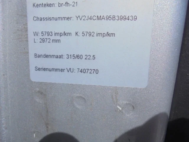 Volvo FM 12.380 2005 - NL TRUCK afbeelding 22