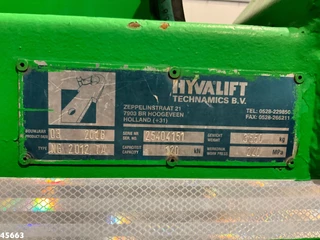 DAF FA CF 290 Hyvalift 12 Ton portaalarmsysteem 2018 - N/A bild 17