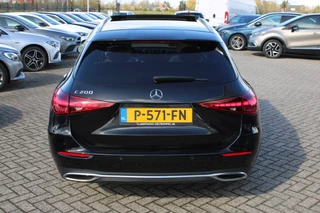 Mercedes-Benz C-Class 2022 - Estate 200 AUT9 Launch Edition Luxury Line PANORAMADAK LEDER MEMORY BURMESTER SFEER 360-CAMERA KEY-LESS GO zdjecie 5