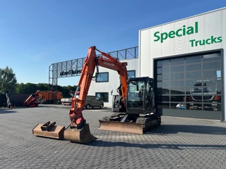Hitachi N/A 2015 - ZX85US-5A / Lehnhoff snelwissel met zwenkmotor / 3279h !! / Graafmachine / Excavator / Bagger image 4
