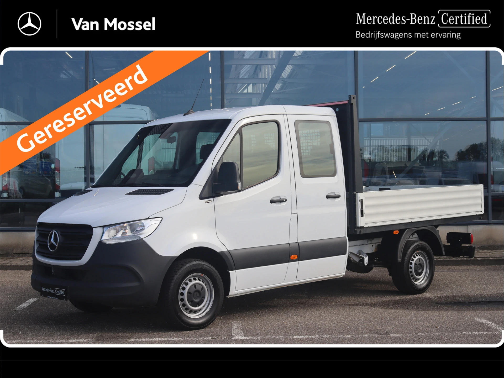 Mercedes-Benz Sprinter 2024 - 317 CDI L2 Pro D.C. | AIRCO/CAMERA/CRUISE/3.500KG AHW | Certified afbeelding 1