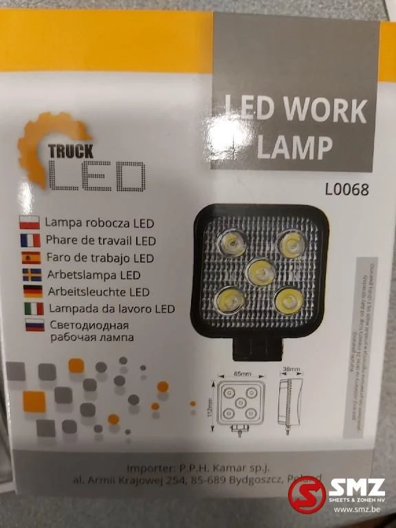 Diversen - Werklamp 5x3W LED 12-24V 975 lumen afbeelding 1