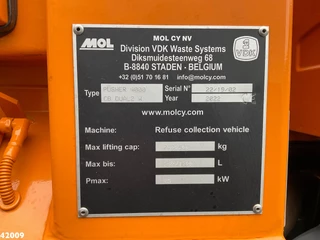 Volvo FM 330 VDK 23m³ SULO weighing system 2022 - N/A bild 9