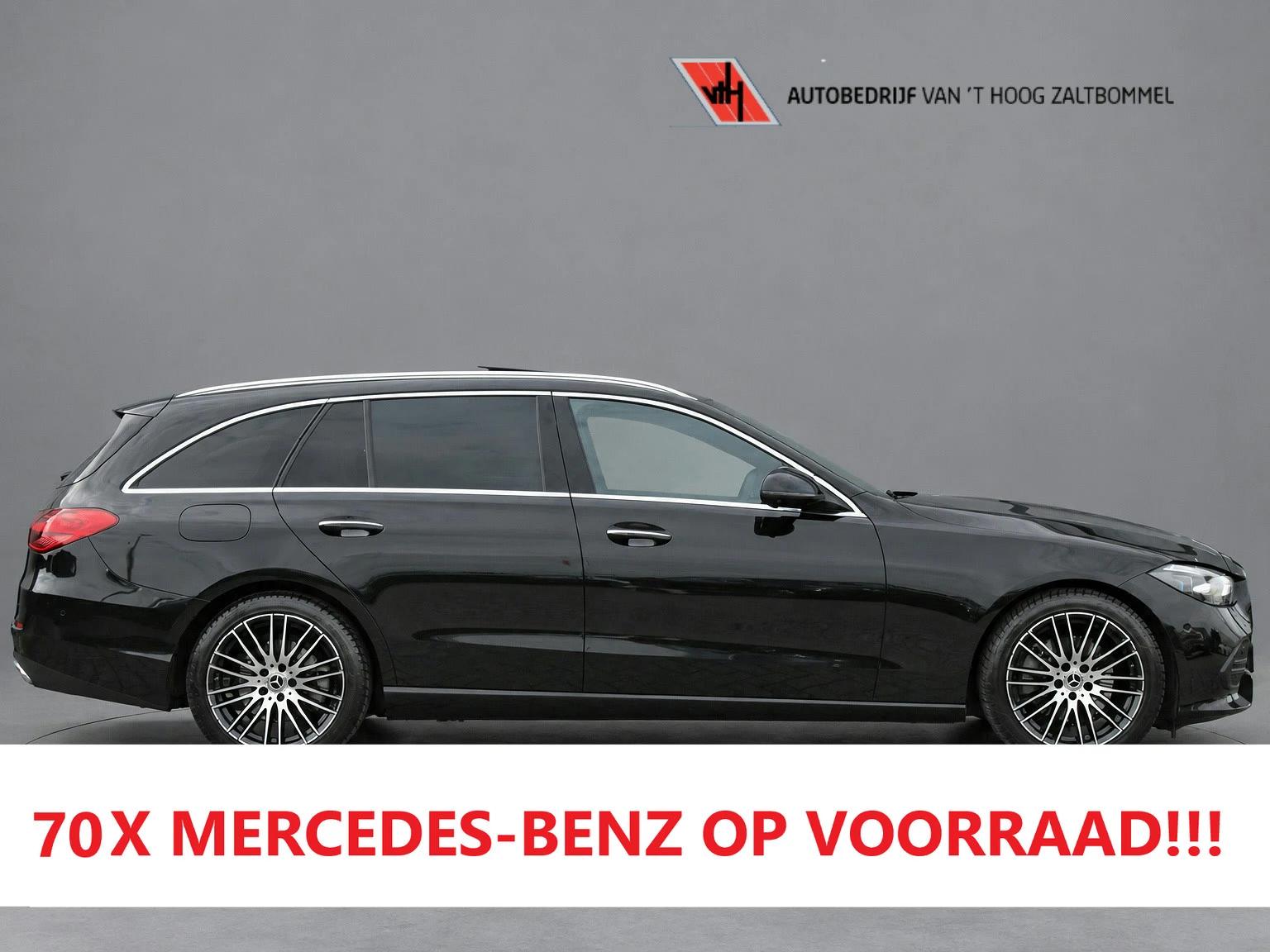 Mercedes-Benz C-Klasse 2022 - Estate 200 AUT9 Luxury Line PANORAMADAK LEDER MEMORY BURMESTER KEY-LESS GO 360-CAMERA afbeelding 1