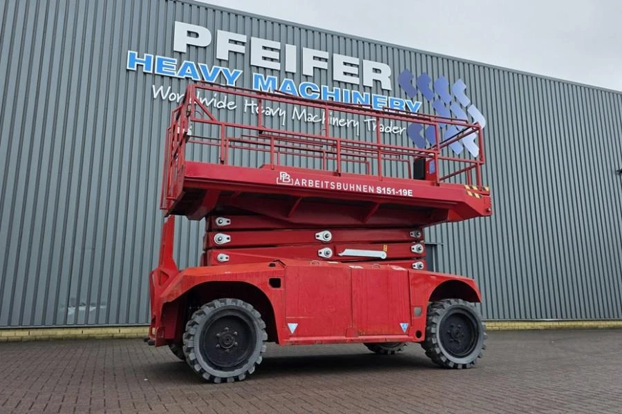 PB Lifttechnik 2012 - S151-19E 4x4 Electric, 4x4 Drive, 15m Working Heig afbeelding 1