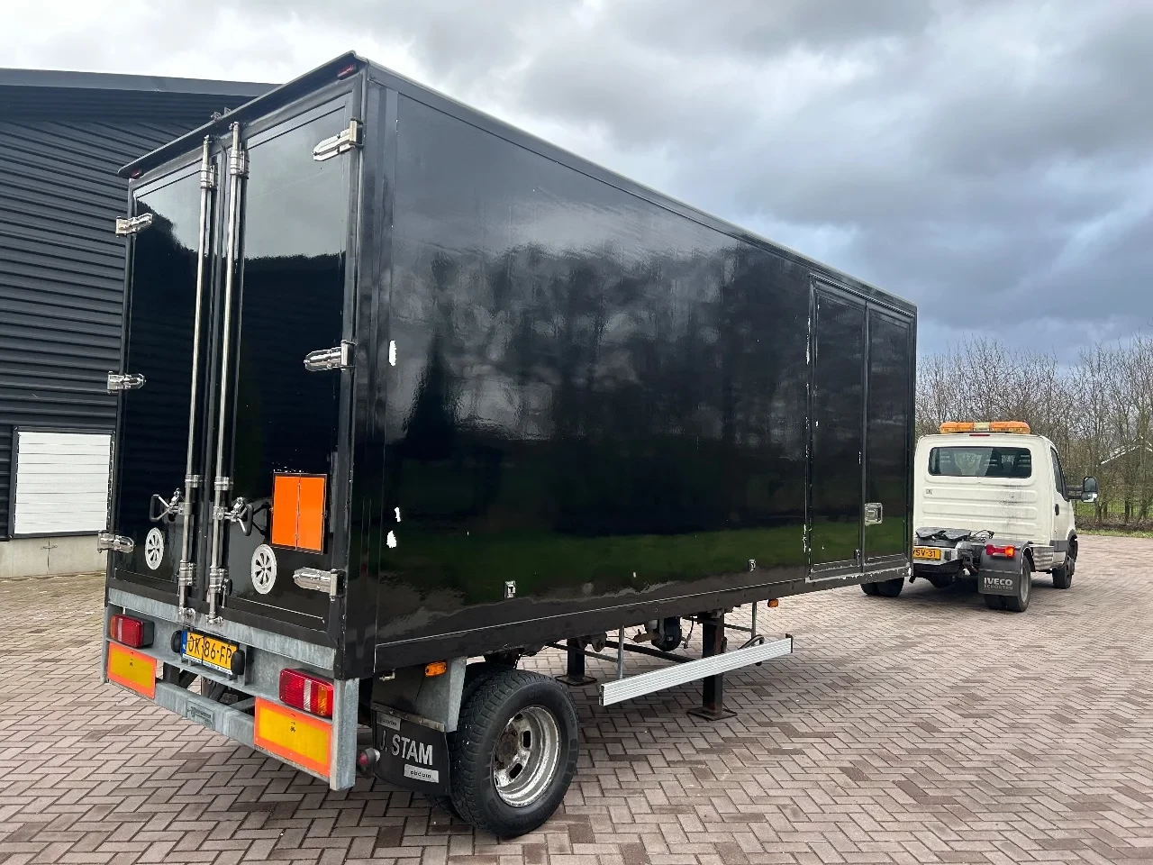 Veldhuizen 2008 - BE OPLEGGER 5.5 TON MET LAADLIFT 550KG imagen 8