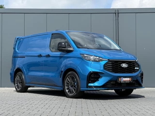 Ford E-Transit Custom 2025 - MS-RT 285 PK FULL ELECTRIC SPORT / L1H1 / DIGITAL AQUA BLUE METALLIC / REAR VIEUW / B&O SOUND SYSTEM / 19 INCH / LED / CAMERA image 28