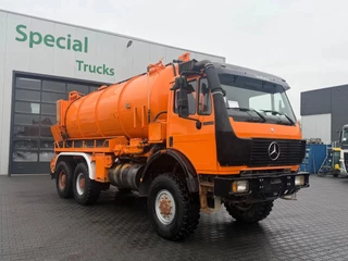 Mercedes-Benz SK 2629 V8 1991 - AK 6x6 Müller 14500L Kolkenzuiger / kanalreiniger / Vacuum Truck te koop