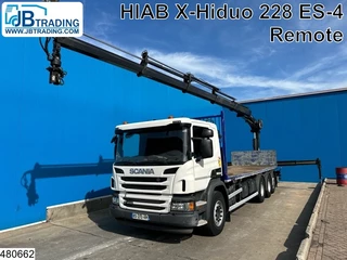 Scania P 2017 - 410 8x4, EURO 6, HIAB, Remote, Steeringaxle obrazek 1