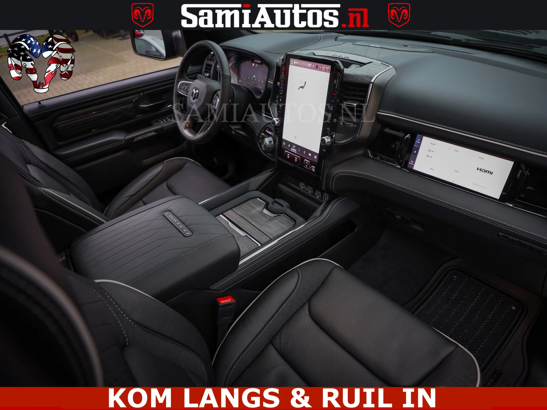 Dodge Ram Pick-Up 2024 - Limited Night High Output 540HP 706Nm | Massage + Full Option | De Meest Luxe en Volle in zijn Klasse | immagine 4
