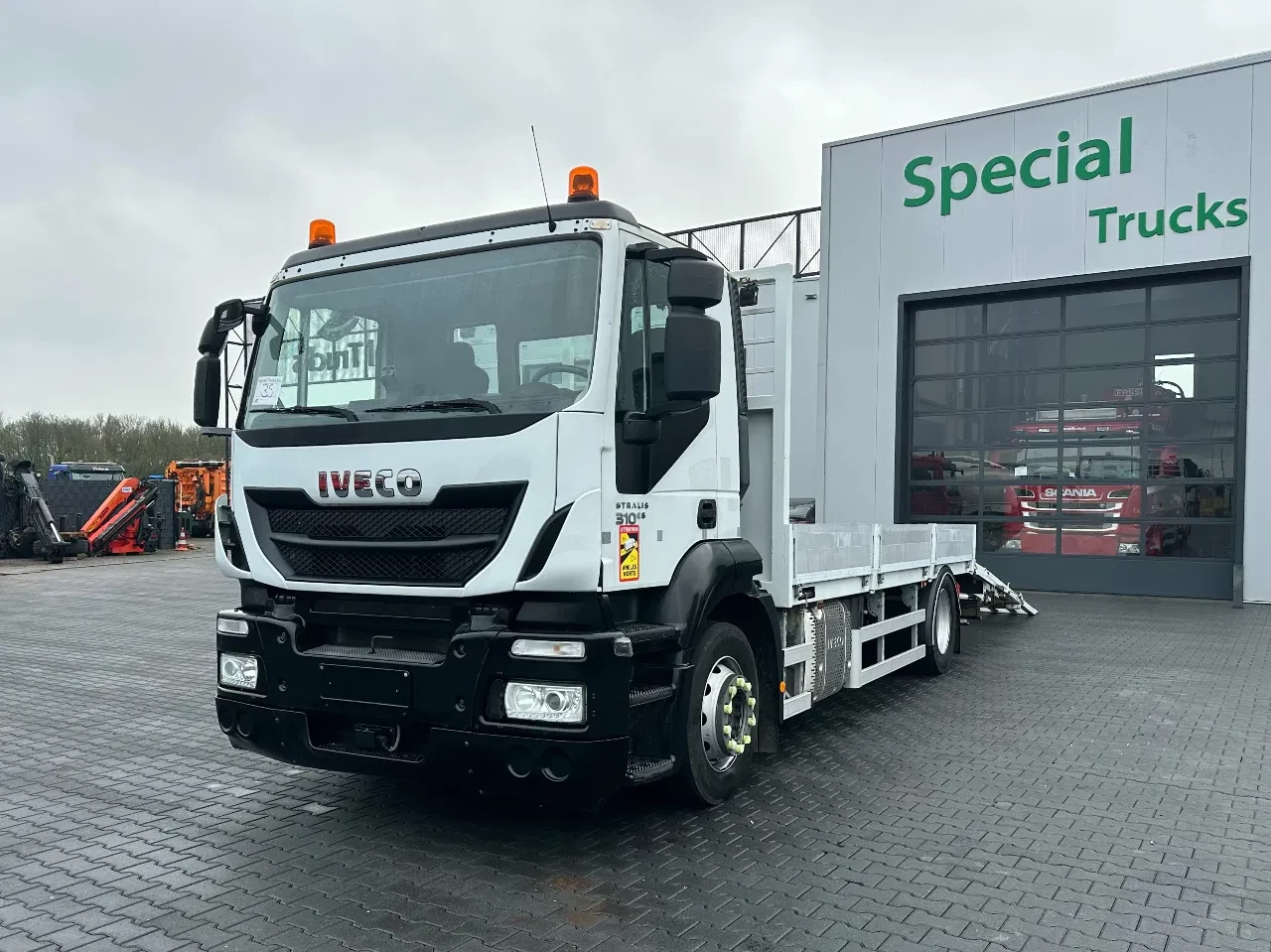 Iveco Stralis 2017 - 310 E6 4x2 ACC Oprijwagen / Machine transporter (Only 57811km !!) afbeelding 2