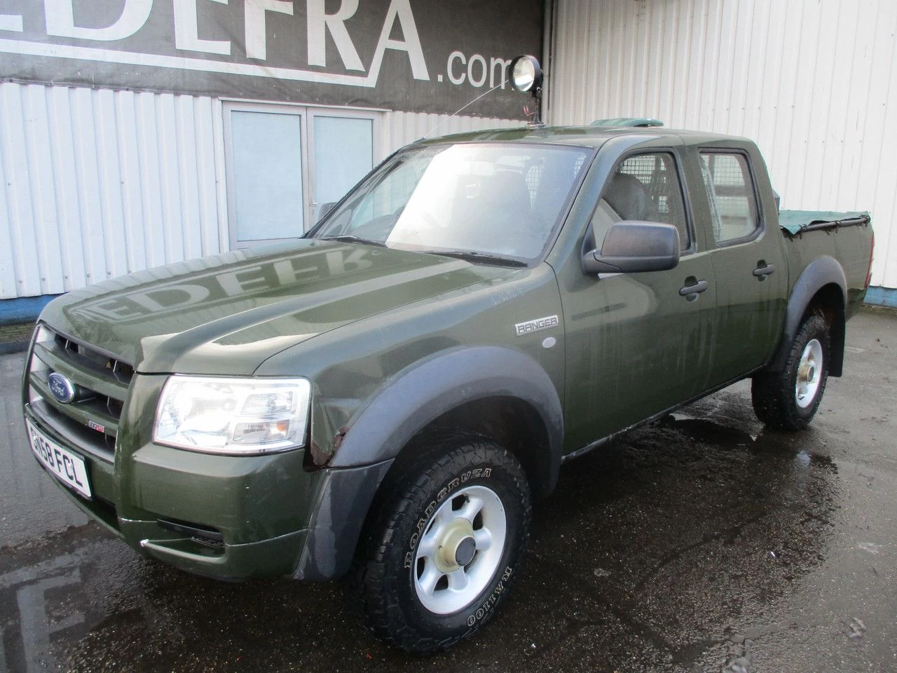 Ford Ranger 2008 - 3.0 TDCi , 4x4 pickup , Right Hand Drive , Manual , Airco, NO REGISTRATION afbeelding 1
