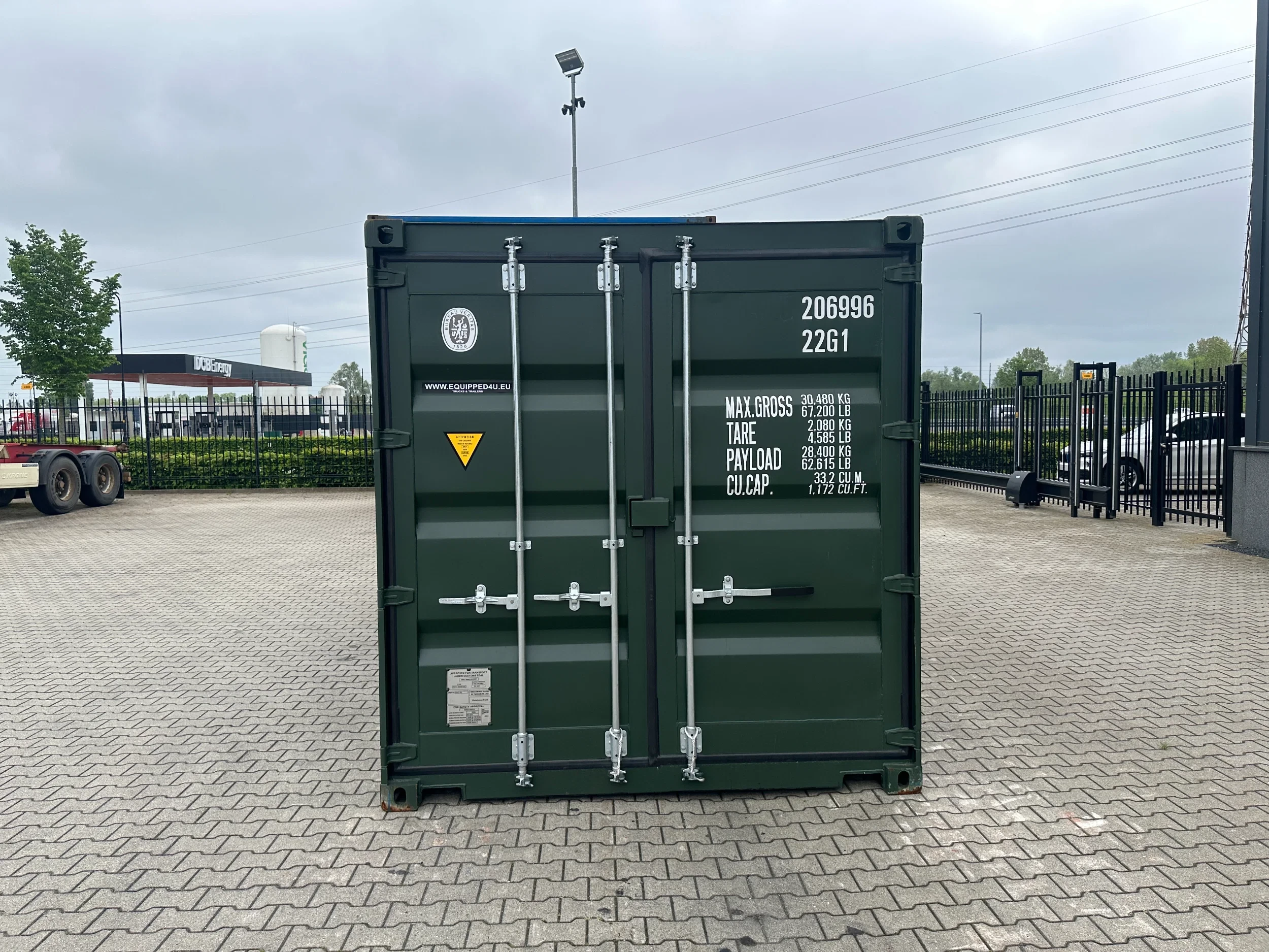 YANGZHOU 2026 - NEW (ONE-WAY) 20FT ISO DV 8'6" STANDARD container obrázek 6