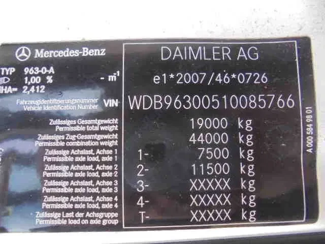 Mercedes-Benz Actros 2016 - 2340 LL 10 X IN STOCK Bild 17