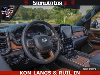 Dodge Ram Pick-Up 2024 - LONGHORN ® EDITION | NEW SADDLE LEATHER | VIRTUAL | HEAD | PANODAK | LUCHTVERING | BOM VOL | DC | 5,7L V8 HEMI 402 PK | image 29