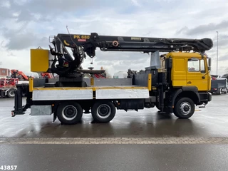 MAN F2000 6x6 Full Steel Manual Palfinger 68 Tonmeter Dachdecker kran Just 54.133 km! 2001 - N/A obrazek 5