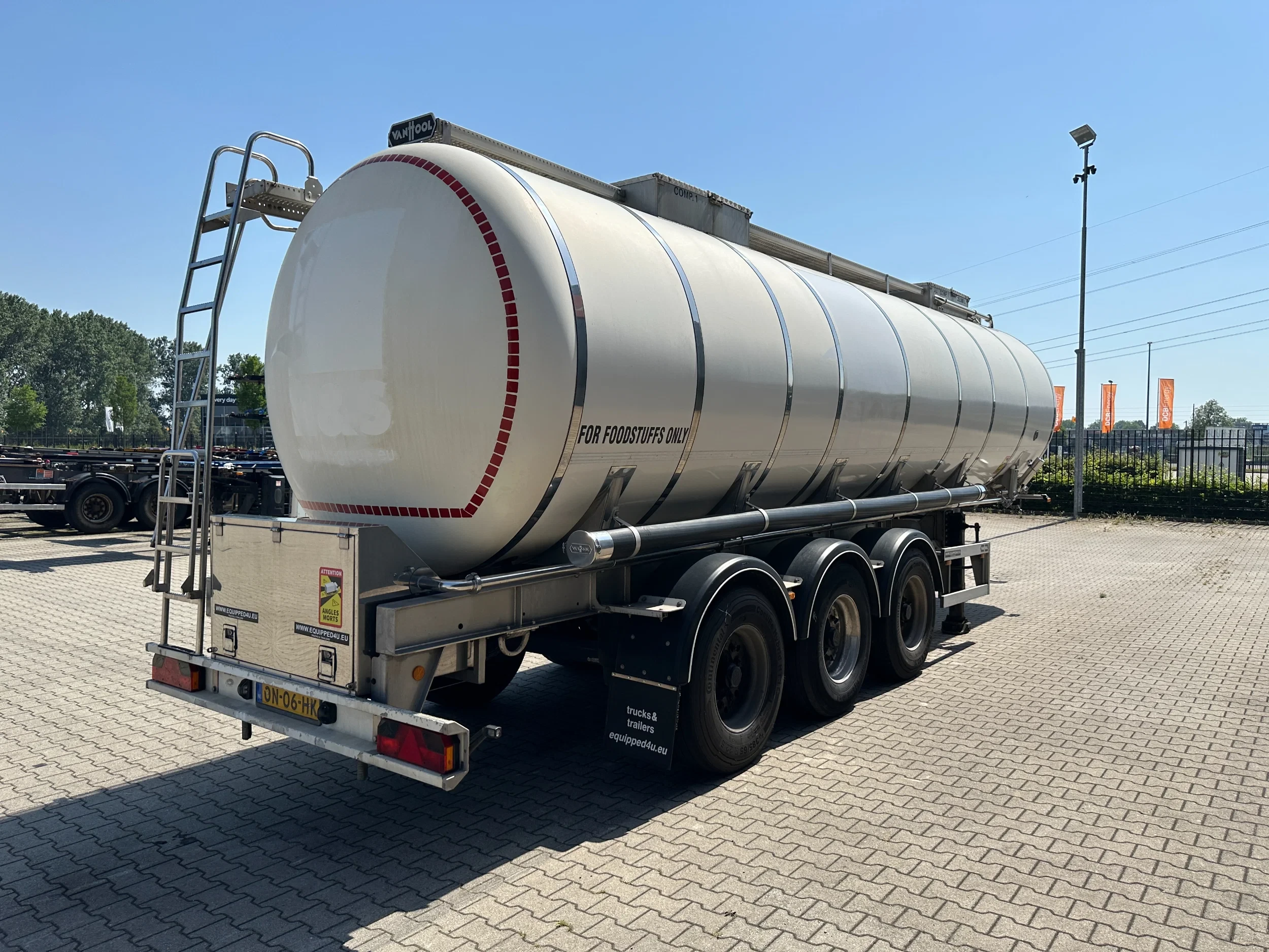 Van Hool 2014 - FOOD / LEBENSMITTEL / empty weight: 5.860kg / 29.500L / 1-comp.+ 1 baffel / discbrakes / NL / APK: 05/2027 afbeelding 9
