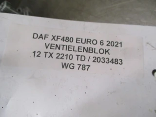 DAF XF 480 - 2033483 VENTIELENBLOK 12 TX 2210 EURO 6 MODEL 2022 NIEUW! obrázek 2 náhled