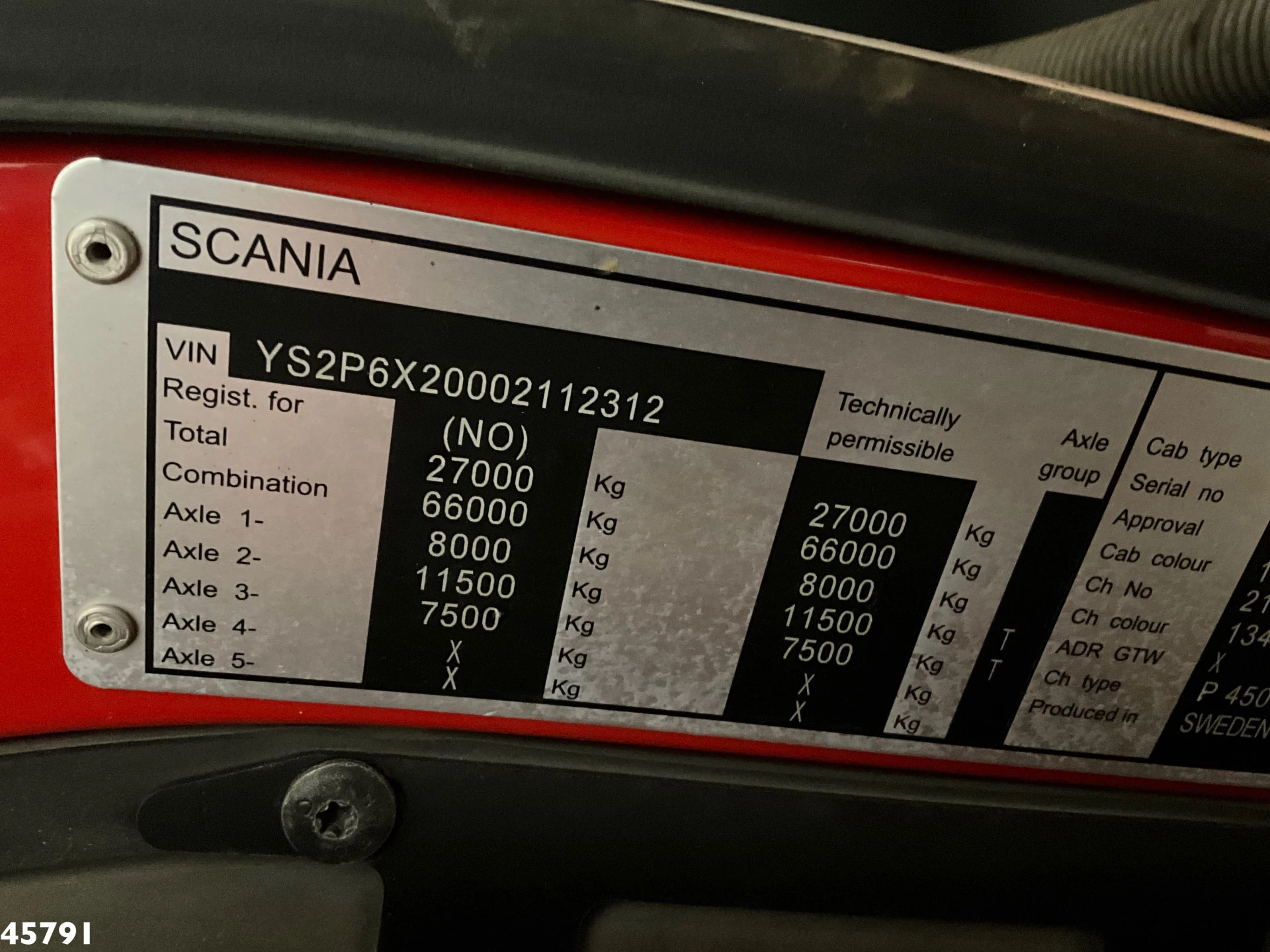 Scania P 2015 - 450 Euro 6 Retarder GeesinkNorba 22m³ zdjęcie 21
