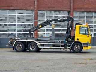 DAF CF 2002 - 250 6x2*4 - Hooklift - HIAB 102 Crane - Manual gearbox - Steering axle - Euro 3 image 10