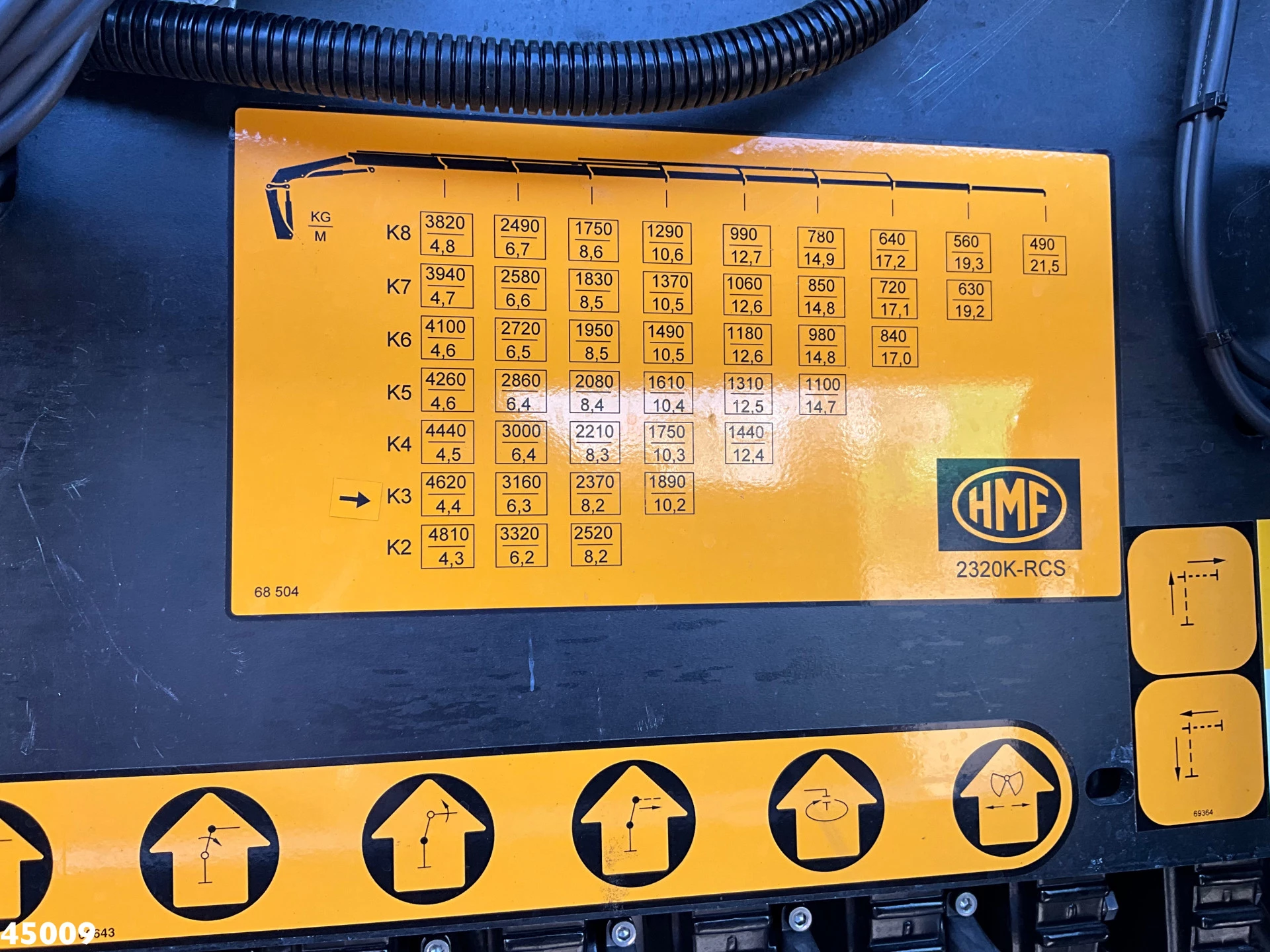 DAF FAN XD 450 Euro 6 HMF 23 Tonmeter laadkraan 2025 obrázek 24