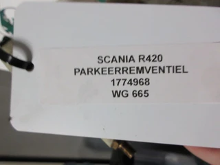 Scania - 1774968 REM VENTIEL R 420 obrázek 3 náhled