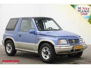 Suzuki Vitara 2000 - 1.6 4WD Cabrio Two-tone Navi Bluetooth DAB+ afbeelding 2 miniatuur