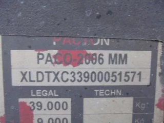 Pacton N/A 2005 - BPM 00-18 ACXXX   NL TRAILER bild 14