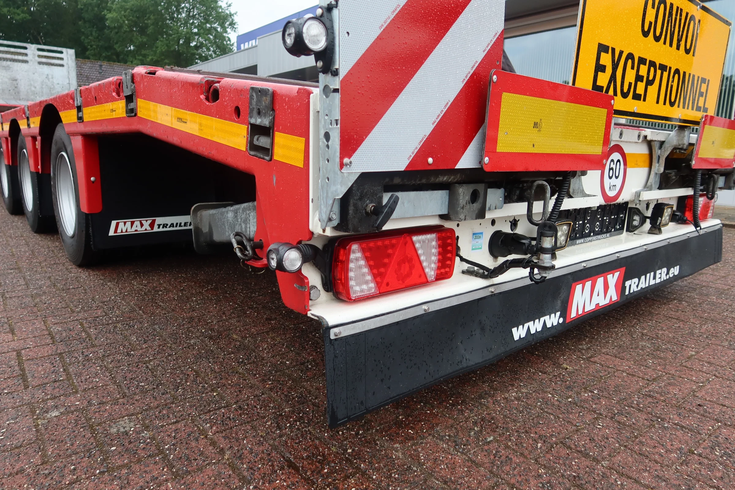 Trailer 2023 - Max 100-F-S43-1AAF Uitschuifbaar 450cm afbeelding 11