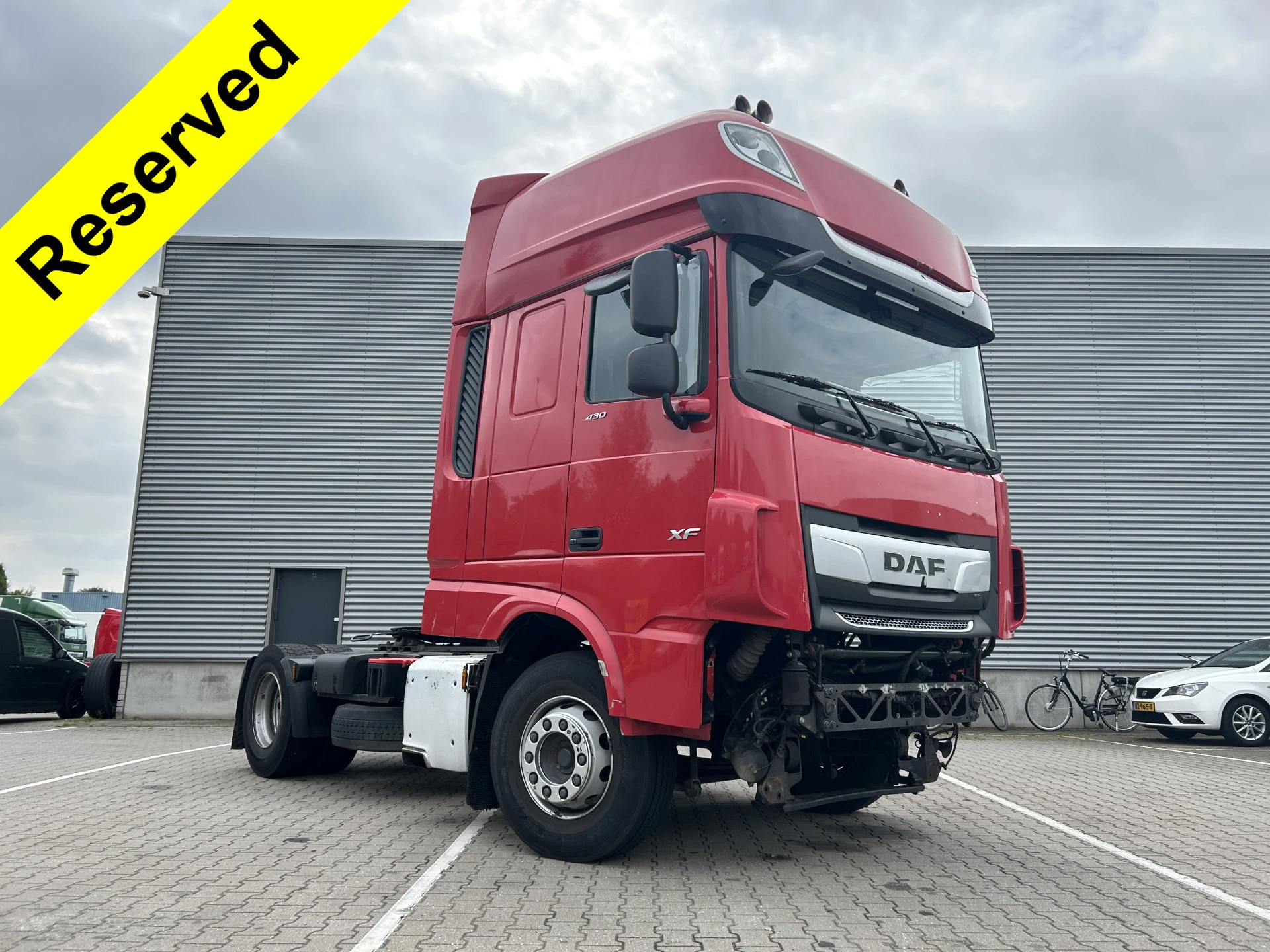 DAF XF 430 FT SSC 2018 - / Parts Missing - Motor Running zdjęcie 1