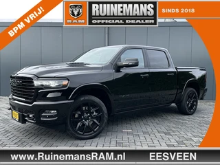Dodge Ram 1500 2024 - 3.0 420 PK LARAMIE PREMIUM NIGHT / HURRICANE / 2025 MODEL / NIGHT EDITION / LUCHTVERING / PANO / 360 CAMERA / TREKHAAK / 3500 KG AHG te koop