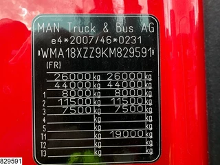 MAN TGX 2019 - 26 460 6x2, EURO 6, Combi, Retarder, Lifitng roof zdjecie 7