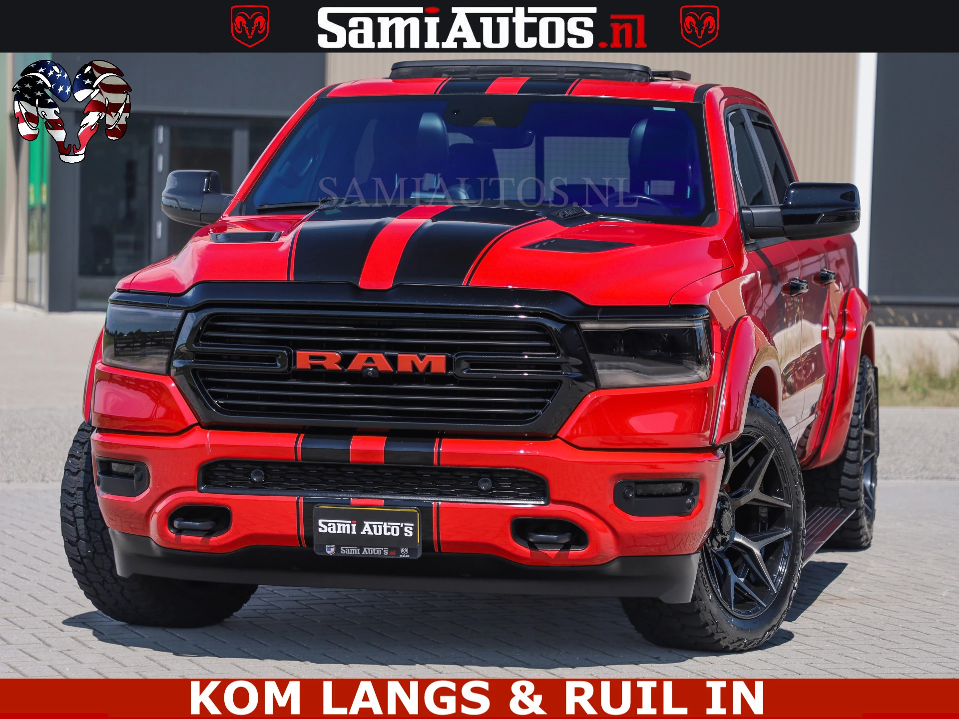 Dodge Ram Pick-Up 2024 - GT TRX PACK | 5.7 V8 HEMI | FLAME RED | HULK PACK | LUCHTVERING | MEGA DIK | DC | afbeelding 37
