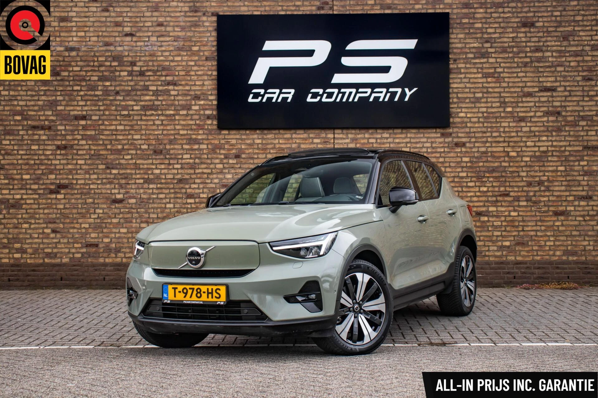 Volvo XC40 2023 - Recharge Ultimate 70 kWh, Pano, Half Leder, H&K afbeelding 1