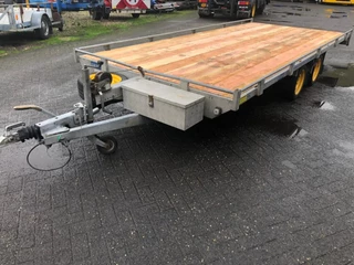 Eduard P4 2012 - Tandemas Aanhangwagen Open - Auto - Machinetransporter 54-WP-TG obrazek 1