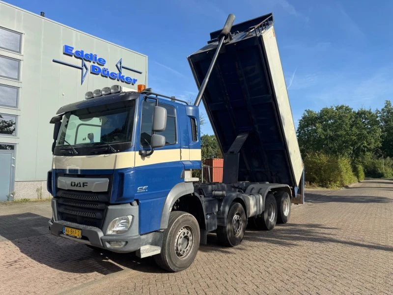 DAF 2014 - CF 460 EURO 6 / STEEL SUSPENSION / MEILLER KIPPER image 1