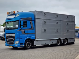 DAF XF 510 2018 - 6x2 SuperSpaceCab - Livestock Cuppers 3 deck - Ventilation - Lifting roof - Loadlift - Retarder immagine 49