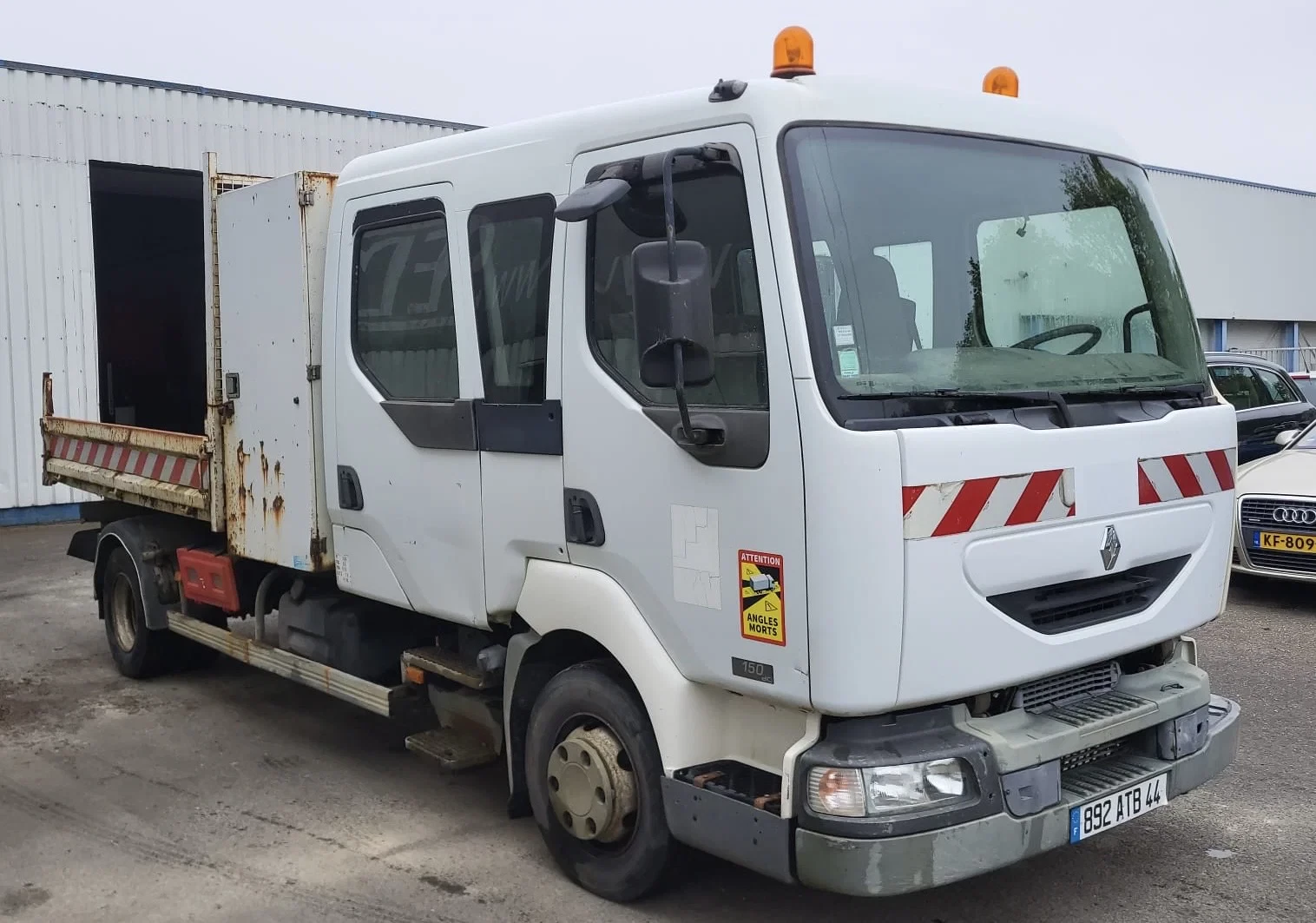 Renault Midlum 2001 - 150 DCi , Tipper , Double Cabine , 7 seats, Manual , Spring Susp. Bild 4