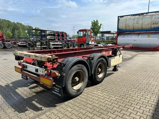 Krone N/A 2009 - 2-axle 20FT chassis / BPW + drumbrakes, / airsuspension / empty weight: 3.180kg / 2x available image 3