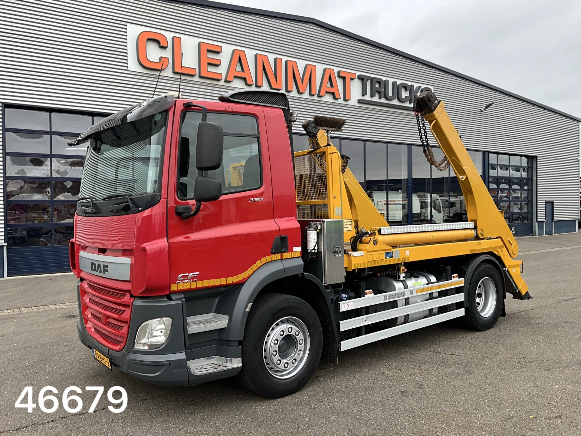 DAF CF 2016 - FA 330 Euro 6 Hyvalift 14 Ton portaalarmsysteem afbeelding 1