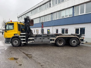 DAF CF 75.310 2008 - 6X2 EURO 5 HMF 1244 Z2 + REMOTE + HIAB 17T HOOK imagen 16