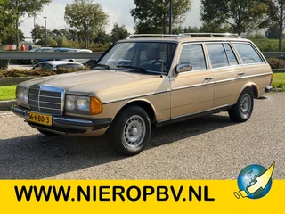 Mercedes-Benz T-Klasse 1983 - W123 200 Station Benzine Automaat Dakraam WEGENBELASTING VRIJ te koop
