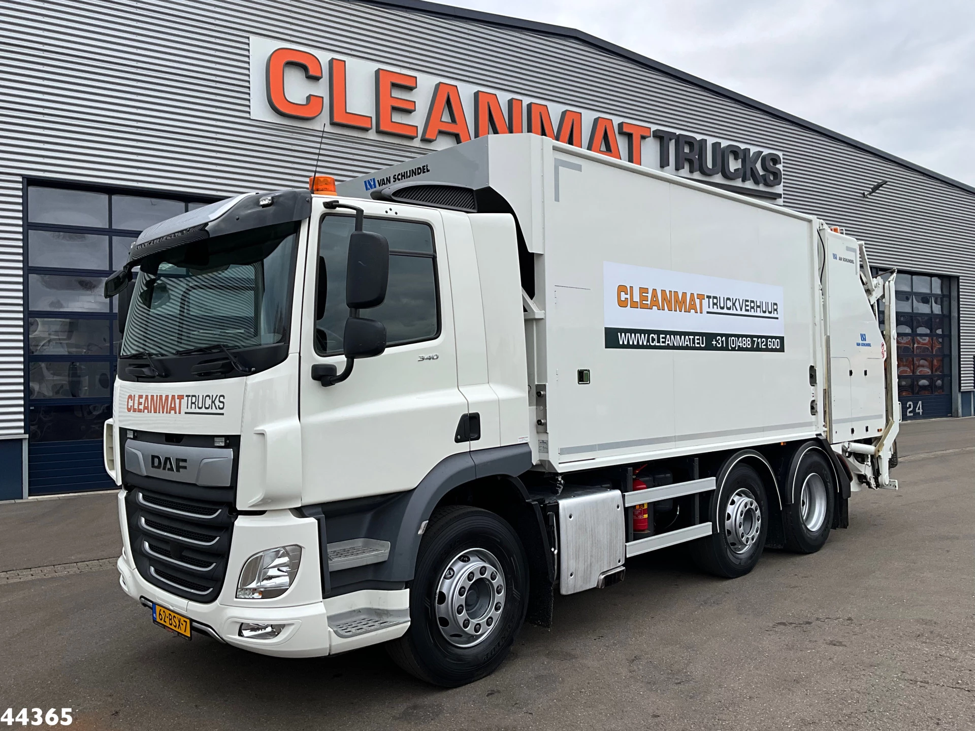 DAF FAG CF 340 Euro 6 Geesink/Van Schijndel 20m³ 2022 image 2