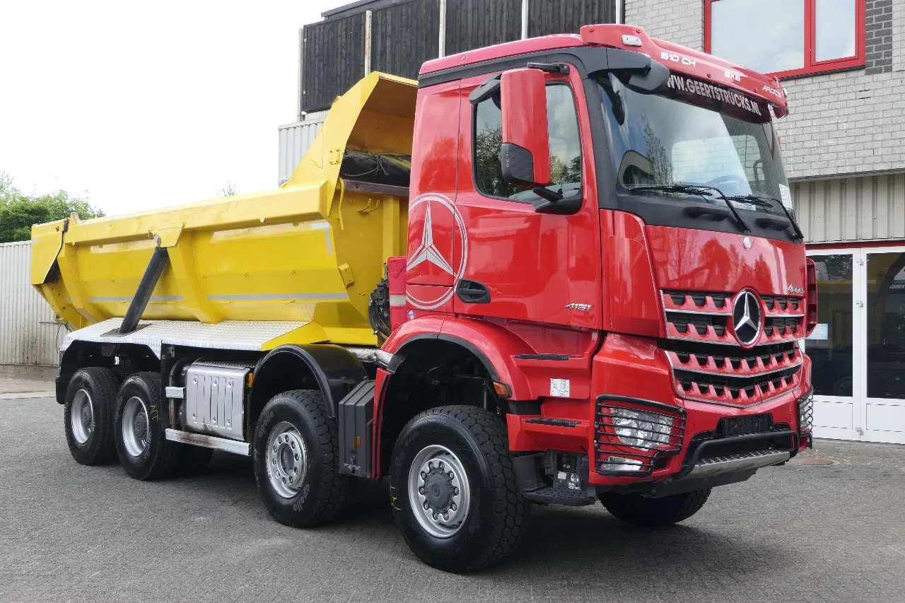 Mercedes-Benz Arocs 4151 2019 - | 8X6 | Voith Retarder | 250470Km | 2019 | Full Spring Suspension | New Tires 100% | Manual Gearbox | Euro6 | French Truck afbeelding 1