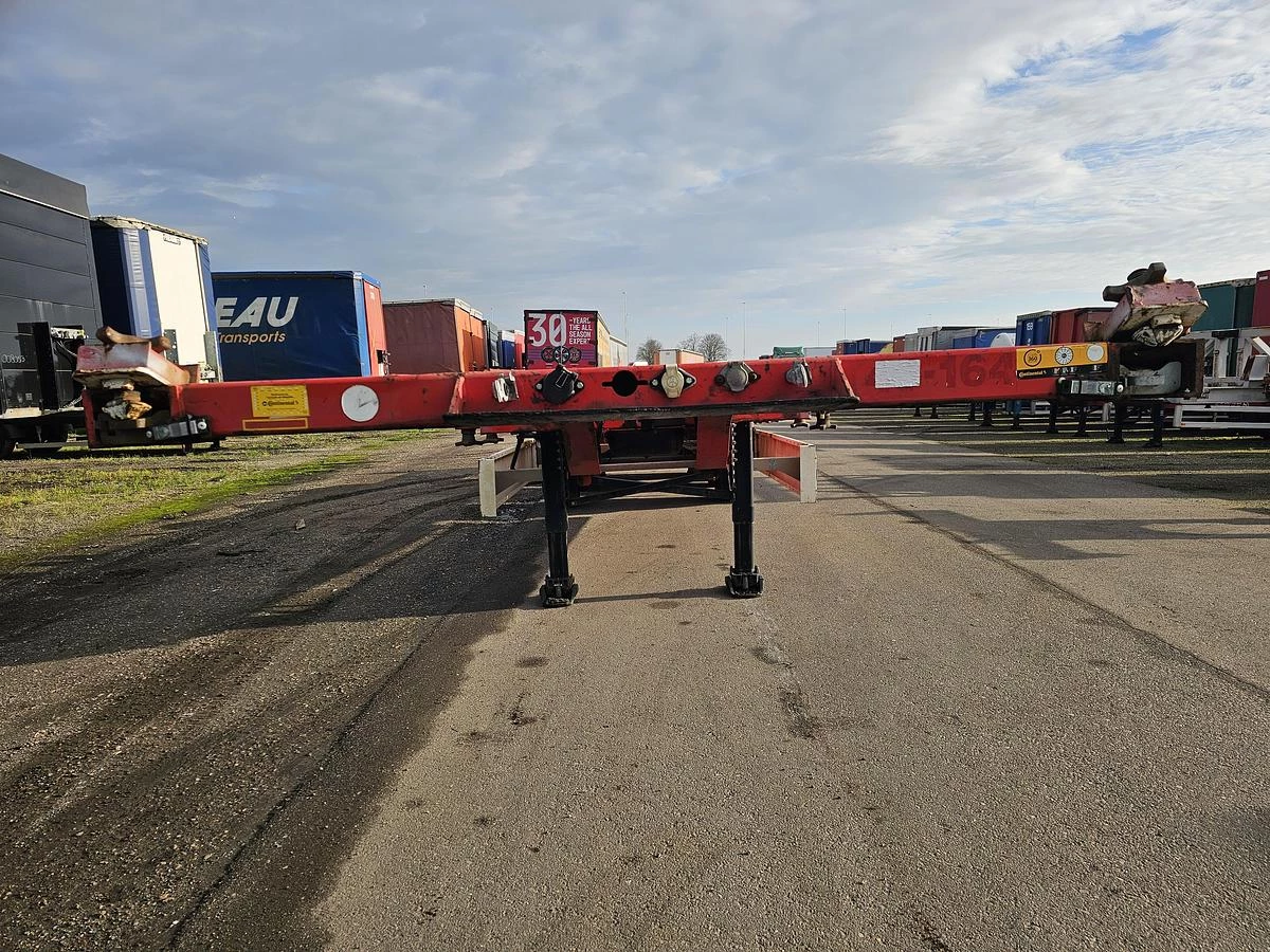 Krone SD 27| SAF INTRADISC | SUPER SLIDING.| BELGIUM | 45 /40 FT 2 X 20 FT. 2007 image 6