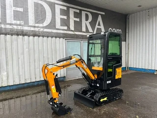 Vicsec 2025 - VC 13 C , Mini Excavator , Closed cabine afbeelding 1 miniatuur