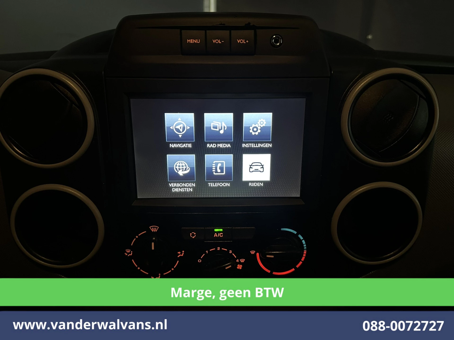 Peugeot Partner 2016 - 1.6 HDi 90pk **MARGE, GEEN BTW** L2H1 Airco | Navigatie | Apple Carplay | Cruisecontrol изображение 15